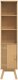 Szafka łazienkowa brązowa 35x30x159 cm z litego drewna sosnowego 5