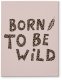 Born To Be Wild - obraz na płótnie 30x40 1