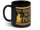 The Lord Of The Rings You Shall Not Pass - czarny kubek 1