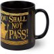 The Lord Of The Rings You Shall Not Pass - czarny kubek 1
