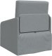 vidaXL Sofa na podłogę 2 w 1 Jasnoszara 65x80x83 cm Tkanina 7