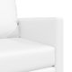 vidaXL Sofa na podłogę 2-w-1 Biała 74x77x81 cm Sztuczna skóra 8