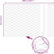 vidaXL Heksagonalne ogrodzenie Zielone 0.6x10 m Stal 8