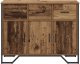 vidaXL Kredens Stary Dąb 97x32.5x74.5 cm Drewno inżynieryjne 6