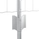 Ogrodzenie Euro  Zestaw 2 Stal ocynkowana 25 x 0.4 m Mocne 5