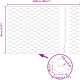 Sześciokątne Ogrodzenie 0.4x25 m Stal Ocynkowana 8