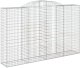 Kosze gabionowe, 30 szt, 300x50x180/200cm, galwanizowane żelazo 2
