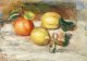 Plakat 100x70cm Lemons and Orange, Pierre-Auguste Renoir do Salonu 1