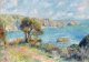 Plakat 100x70cm View at Guernsey, Pierre-Auguste Renoir do Salonu 1