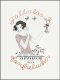 Plakat 30x40cm Almanach des Modes, Barbier Vintage do Salonu 1