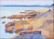 Plakat 18x13cm Calanque des Antibois,  Henri-Edmond Cross 1
