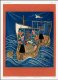 Plakat 13x18cm Chiński Statek, G.A. Audsley Vintage do Salonu 2