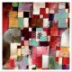 Plakat 90x90cm Red Green, Paul Klee Vintage do Salonu 2