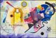 Plakat 30x20cm Yellow-Red-Blue, Wassily Kandinsky Vintage Salon 2