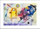 Plakat 30x20cm Yellow-Red-Blue, Wassily Kandinsky Vintage Salon 3