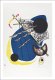 Plakat 61x91,5cm Kleine Welten II, Wassily Kandinsky Vintage Salon 2