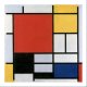 Plakat 50x50cm  Red, Yellow, Blue, and Black, Piet Mondrian 3