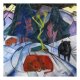 Plakat 70x70cm Bison in Winter, Marc Vintage do Salonu 2