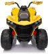 1PUNKT Quad dla dziecka Fast Wheel Żółty 4x35W 12V/10Ah 13