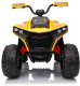 1PUNKT Quad dla dziecka Fast Wheel Żółty 4x35W 12V/10Ah 14