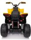 1PUNKT Quad dla dziecka Fast Wheel Żółty 4x35W 12V/10Ah 16