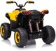 1PUNKT Quad dla dziecka Fast Wheel Żółty 4x35W 12V/10Ah 25