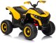 1PUNKT Quad dla dziecka Fast Wheel Żółty 4x35W 12V/10Ah 3