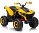 1PUNKT Quad dla dziecka Fast Wheel Żółty 4x35W 12V/10Ah 4