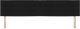vidaXL Stolik LED Liniowy Czarny 200 cm Tkanina 4