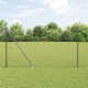 vidaXL Słupki Ogrodzeniowe  z Wkrętem 26 szt 32 mm 180 cm Stal Galwanizowana 1
