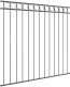 vidaXL Panel Ogrodzeniowy ze Stali Szarej 1.7x1.5 m 3