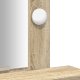 vidaXL Toaletka z lampkami LED - Sonoma Oak - 50x41x140 cm 9