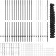 vidaXL Ogrodzenie z siatki z 44 słupkami U Szary 1.6x25 m Stal 4