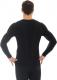 Brubeck Koszulka męska z długim rękawem COMFORT WOOL czarna r. XL (LS11600) 5