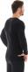 Brubeck Koszulka męska z długim rękawem COMFORT WOOL czarna r. XL (LS11600) 6