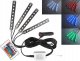 Zestaw oświetlenia kabiny samochodu 9xLED RGB wnętrza auta + pilot 8