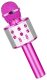 Bezprzewodowy mikrofon Bluetooth WS858 karaoke różowy 1