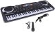 Keyboard pianino elektryczne dla dzieci 61 klawiszy + mikrofon 1