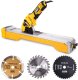 Pilarka precyzyjna tarczowa 1200W Powermat PM-PPT-1200 + prowadnica + 3 tarcze 11