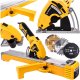 Pilarka precyzyjna tarczowa 1200W Powermat PM-PPT-1200 + prowadnica + 3 tarcze 13