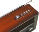 Radio przenośne z panelem solarnym LTC NETTA RETRO Bluetooth USB latarka 5