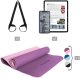 Mata treningowa do jogi ćwiczeń fitness pilatesu Revity 183 cm x 61 cm x 6 mm 13