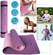 Mata treningowa do jogi ćwiczeń fitness pilatesu Revity 183 cm x 61 cm x 6 mm 1