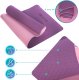 Mata treningowa do jogi ćwiczeń fitness pilatesu Revity 183 cm x 61 cm x 6 mm 3