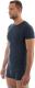 Brubeck Koszulka męska z krótkim rękawem COMFORT WOOL granatowa r. M (SS11030) 2