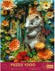 Trefl Puzzle z efektem 3D - 40-lecie Trefl - Jeż 1000 elementów (40042) 3