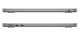 MacBook Air 13,6 cala: M2 8/10, 24GB, 256GB, 30W - Gwiezdna szaroć - MC7U4ZE/A/P1/R1 9