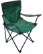 Lekkie Krzesło Składane Kempingowe z Oparciem Turystyczne Zielone KUBISPORT 2
