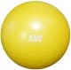Piłka Gimnastyczna Rehabilitacyjna Dmuchana do Ćwiczeń Żółta KUBISPORT 85 cm 1