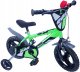 Rowerek Rower Dziecięcy dla Dzieci Chłopca z Bocznymi Kółkami DINO 12" 1